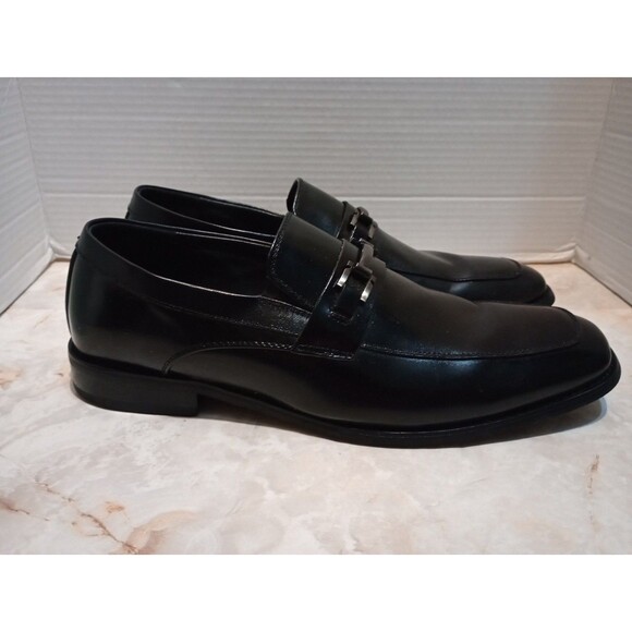 Stacey Adams Horsebit Blake Mens Black Dress Shoe Size 10 M Loafers Slip On main image 5